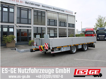 ES-GE Tandemanhänger - Containerverr.  - Platforminė/ Bortinė priekaba: foto 1