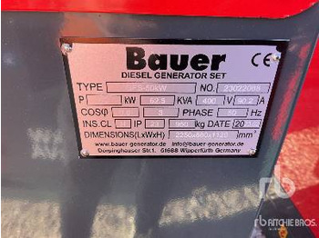 BAUER GFS-50 62.5 kVA (Unused) - Elektrinis generatorius: foto 5