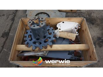  Seitenfräsrad für W35DC WIRTGEN FB80 FT180  for asphalt milling machine - Atsarginės dalys
