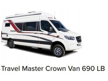 Kabe TRAVEL MASTER VAN Crown 690 LB Distronic AHK All  - Mikroautobusas kemperis: foto 1