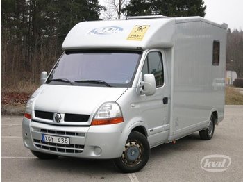 Renault Master 2.5 dCi Hästtransport (115hk)  - Mikroautobusas kemperis