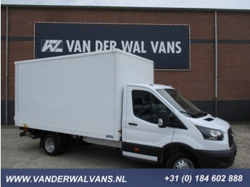 Furgonas su krovinių dėže Ford Transit 2.0TDCI 130pk Euro6 Bakwagen + Laadklep; 2017 Airco, 3-Zits, fabrieksgarantie! Bestelauto van het Jaar 2018!! .: foto 1