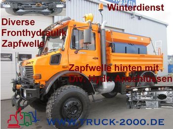 Gatvių šlavimo mašina UNIMOG U 2150 Winterdienst Div Zapfwellen + Hydraulik: foto 1