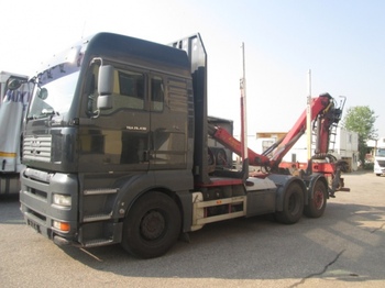 MAN TGA 26.430 6x2 Holztransporter, Epsilon E90Z81 ,Euro4 - Miško priekaba