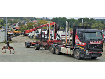 Miško priekaba Volvo  FH 12 460  Holztransporter CRAN+Anhänger: foto 1