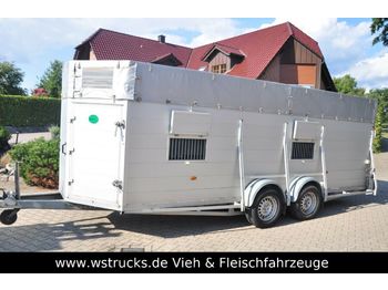 Blomert Einstock Vollalu 5,70 m  - Gyvulių pervežimo priekaba