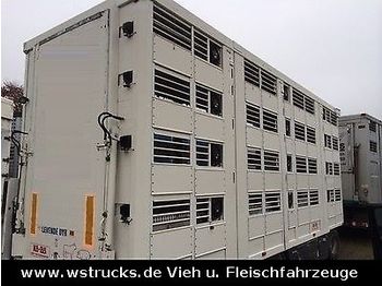 KABA 4 Stock Vollausstattung 7,70m  - Gyvulių pervežimo priekaba