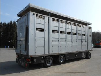 MENKE - 3-Stock Hubdach  - Gyvulių pervežimo priekaba