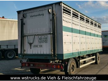 Westrick Viehanhänger 1Stock, trommelbremse  - Gyvulių pervežimo priekaba