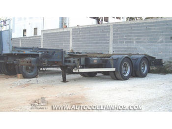 LECI TRAILER 2 ZS container chassis trailer - Konteineris-vežimus/ Sukeisti kūną priekaba