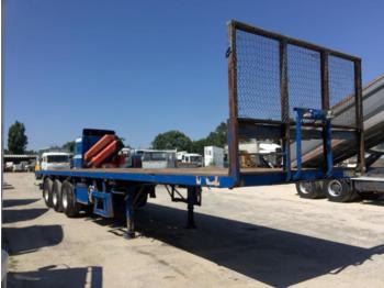 Montenegro 3 Axles - ABS System - Konteineris-vežimus/ Sukeisti kūną priekaba