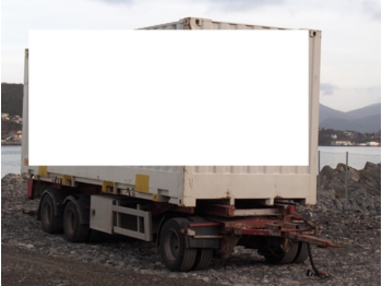 Trailerbygg Containerhenger - Konteineris-vežimus/ Sukeisti kūną priekaba