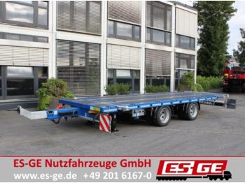 ES-GE 2-Achs-Anhänger mit Containerverriegelungen - Platforminė/ Bortinė priekaba