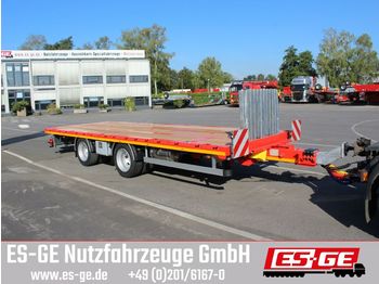 ES-GE Tandemanhänger - Containerverr.  - Platforminė/ Bortinė priekaba