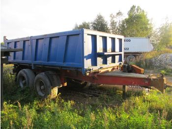Kempf 2 axle trailer+scania  - Savivartis priekaba