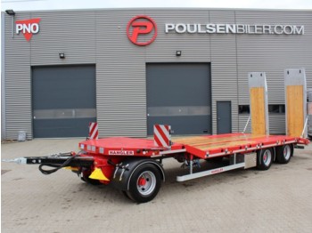 Hangler 3-axle machiney trailer 2.800mm ramps - Žemo profilio platforma priekaba