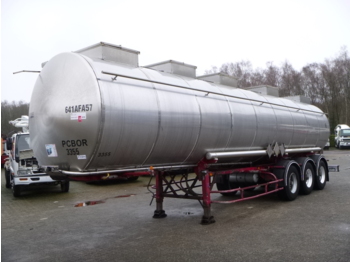 Puspriekabė cisterna pervežimui chemikalų BSLT Chemical tank inox 33 M3 / 1 comp: foto 1