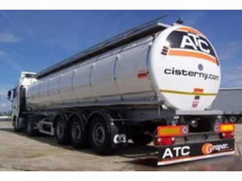 Puspriekabė cisterna pervežimui maisto produktų CARDI & ATC FOOD-TANK-TRAILOR: foto 1