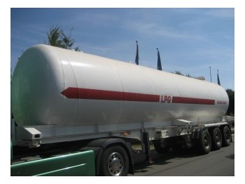 Puspriekabė cisterna Fruehauf 3-ASSIGE LPG/GAS: foto 1