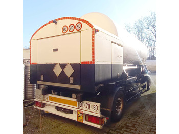 GOFA Tank trailer for oxygen, nitrogen, argon, gas, cryogenic - Puspriekabė cisterna: foto 5