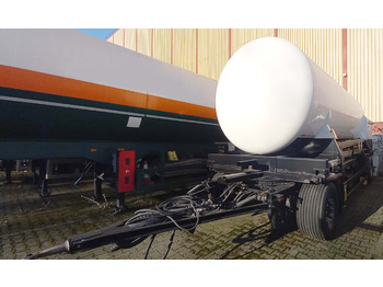 GOFA Tank trailer for oxygen, nitrogen, argon, gas, cryogenic - Puspriekabė cisterna: foto 2
