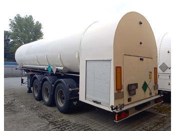 GOFA Tank trailer for oxygen, nitrogen, argon, gas, cryogenic - Puspriekabė cisterna: foto 4