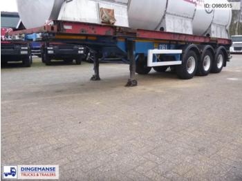 ASCA 3-axle tank container trailer 20-30 ft ADR - Konteineris-vežimus/ Sukeisti kūną puspriekabė