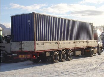 Schmitz Cargobull SPR24 - Konteineris-vežimus/ Sukeisti kūną puspriekabė