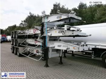 Titan Tank container trailer 20 ft. (3 units €8000) - Konteineris-vežimus/ Sukeisti kūną puspriekabė