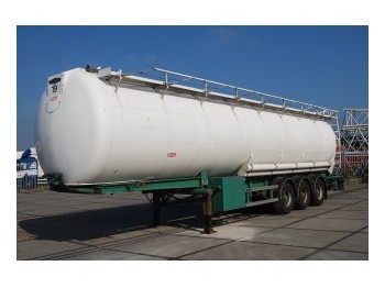Puspriekabė cisterna pervežimui birių medžiagų LAG Bulk trailer tipper: foto 1