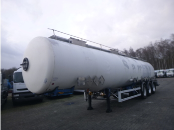 Puspriekabė cisterna pervežimui chemikalų Magyar Chemical tank inox 35 m3 / 4 comp: foto 1