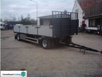 Stas System trailer met containerlocks - Platforminė/ Bortinė puspriekabė