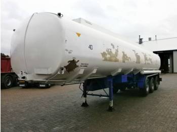 Caldal Fuel tank Alu 39m3 / 5 comp - Puspriekabė cisterna