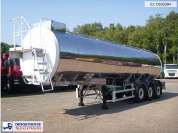Clayton Commercials Food tank inox 30 m3 / 1 comp - Puspriekabė cisterna