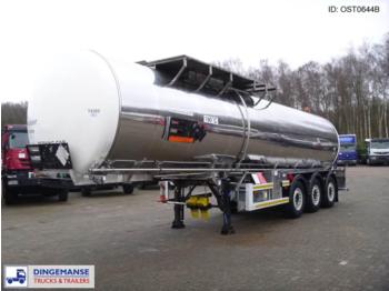 Crossland Bitumen tank inox 31.8 m3 / 1 comp - Puspriekabė cisterna