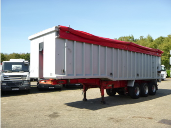 Wilcox Tipper trailer alu 54 m3 + tarpaulin - Savivartis puspriekabė