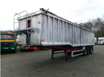 Wilcox Tipper trailer alu 55 m3 + tarpaulin - Savivartis puspriekabė