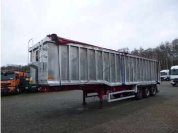 Wilcox Tipper trailer alu 55 m3 + tarpaulin - Savivartis puspriekabė