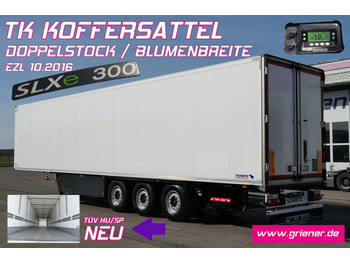 Schmitz Cargobull SKO 24/ THERMOKING SLXe300/ DOPPELSTOCK/ BLUMEN  - Refrižeratorius puspriekabė: foto 1