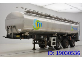 Puspriekabė cisterna pervežimui maisto produktų TURBO'S HOET Tank 30000 liter: foto 1