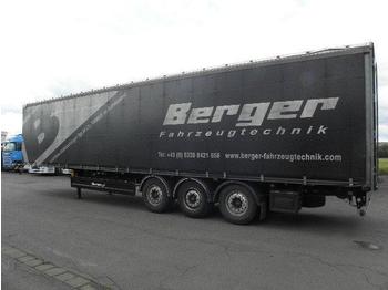  Berger, Sattelauflieger SAPL 24LTP, Leicht - Tentinė puspriekabė