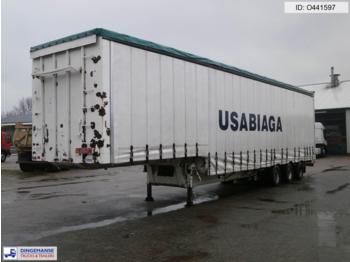 Traylona 3-axle jumbo curtain side trailer / 57500 KG - Tentinė puspriekabė