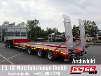 ES-GE 3-Achs-Satteltieflader mit Radmulden  - Žemo profilio platforma puspriekabė