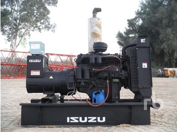 Isuzu Powered 90 Kva Skid Mounted - Elektrinis generatorius