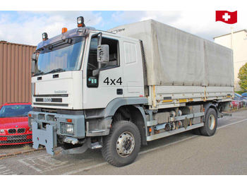 Konteineris-vežimus/ Sukeisti kūną sunkvežimis Iveco 190E35 Cursor   4x4: foto 1