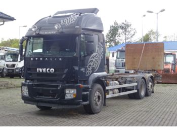 Konteineris-vežimus/ Sukeisti kūną sunkvežimis Iveco Stralis 420 6x2 / LBW / Klima / Retarder: foto 1