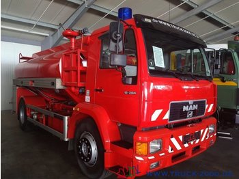 Autocisterna MAN 18.284 12500l Feuerwehr- Water- Wasser Tankwagen: foto 1