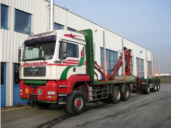 Sunkvežimis pervežimui medienos MAN 33.483FDAC: foto 1