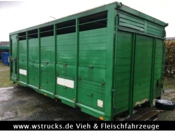 Gyvulių pervežimo sunkvežimis Menke 1 Stock Aufbau: foto 1
