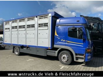 Gyvulių pervežimo sunkvežimis Mercedes-Benz 1328 L Finkl 2 Stock Vollalu "TÜV NEU": foto 1